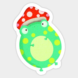 Funny Toad Sticker